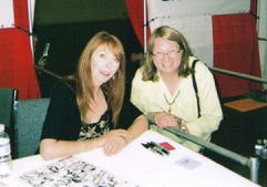 Janet Hetherington and Elvira